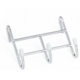thumbnail image 4 of HSS Steel Wire Shelf Add-on 3-Hooks, Chrome, 4-Pack, Capacity 2 lbs Hardware, 4 of 5