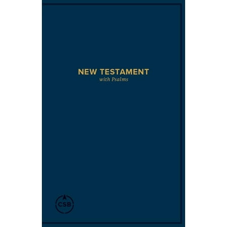 Pocket Bible - CSB Pocket New Testament with Psalms, Navy Trade Paper