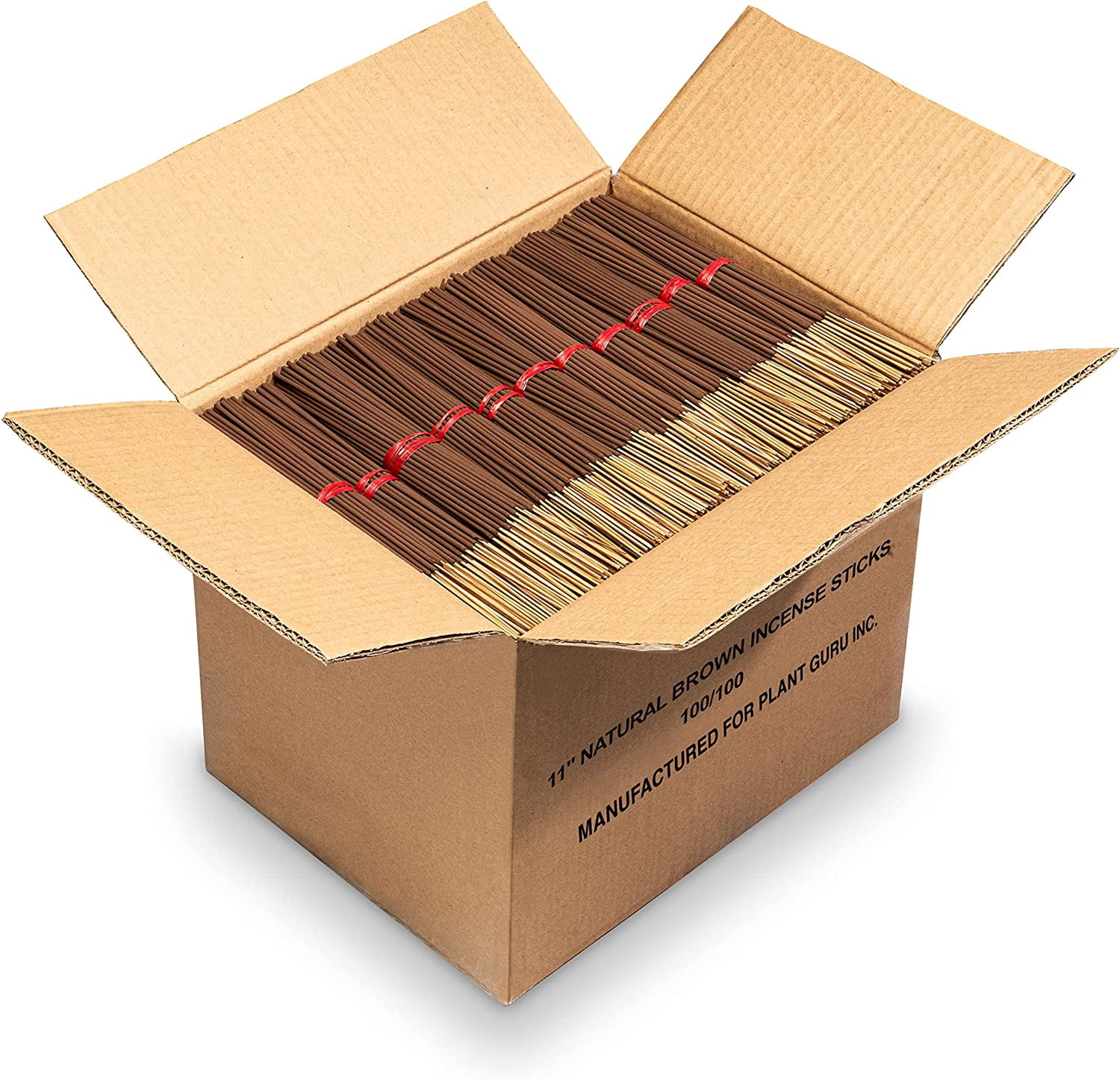 10000 Unscented Incense Sticks 11" Bulk Wholesale - 100% Natural Joss and Bamboo Punk Blanks - Great for DIY Aromatherapy Incense Making.
