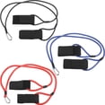 thumbnail image 1 of Skylety 3 Pcs Bandes de Résistance au Baseball pour Jeunes et Adultes, 3 Niveaux 20/30/50 Lbs (Noir, Bleu, Rouge), 1 of 6