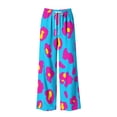 thumbnail image 5 of Jovrlynd Pajama Pants for Women Drawstring Elastic Waist Printed Loose Sleep Pants with Pockets Soft Casual Sleepwear, S-3XL, 5 of 6