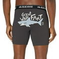 thumbnail image 2 of Little Blue House Men's Funny Boxer Briefs, Great White Fart, Medium, 2 of 2