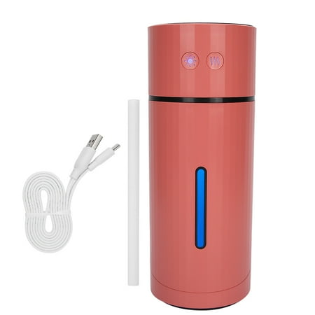 

Air Humidifier USB Charging Desktop Portable Mini Car Humidifier Battery Type Coral Color