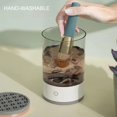 thumbnail image 2 of Electric Makeup Brush Cleaner Makeup Brush Cleaner Rechargeable Electric Cleaning Machine for Home Use Makeup Brush Cleaning Machine, 2 of 8
