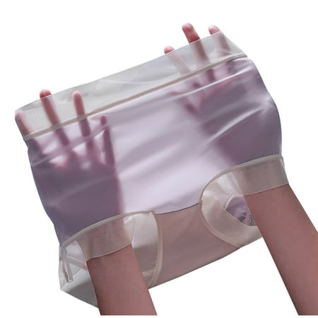 Juslio Panties for Women High Waist Ice Silk Breathable Soft Sexy Soft Elastic Breathable Underwear