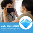 thumbnail image 2 of 10 ganchos para mascarillas, hebillas de extensión, cuerdas antideslizantes, ganchos para colgar, accesorios prácticos (azul oscuro), 2 of 8