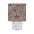 thumbnail image 5 of Yayeee LED Night Light for The Home Plug in With Light Sensors 2 Pack, Orange Starfish, 5 of 6