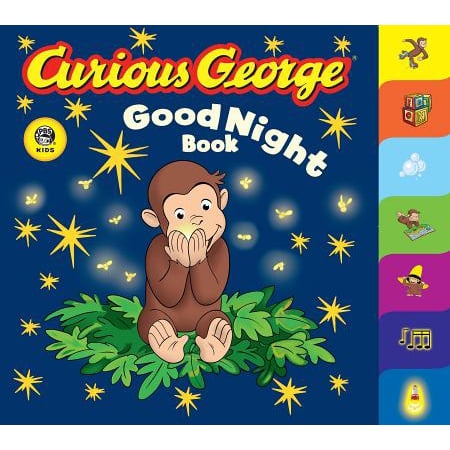 Curious George Good Night Book (Board Book) (Good Night Sms For My Best Friend)
