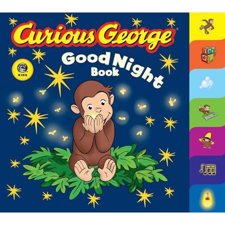 Curious George Wall Decor - Curious George Good Night Book (Board Book)