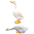 thumbnail image 1 of Miangastore 2Pcs Resin Duck Figurines Garden Pool Duck Decor Photo Prop Resin Craft Decor, 1 of 8