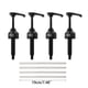 thumbnail image 3 of Pack of 4 Coffee Syrup Pump Efficient 8ml Quantitative Pouring Pump Dispenser Drink Flavor Pump Plastic Dispenser Pump, 3 of 4