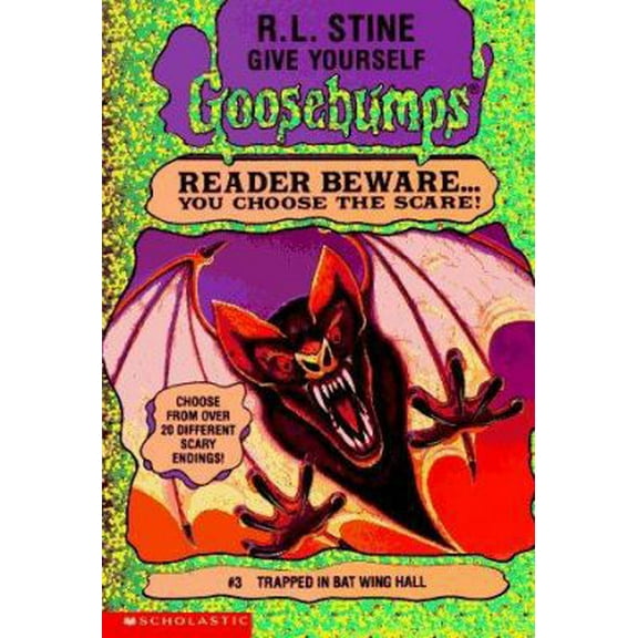 Pre-Owned Trapped in Bat Wing Hall (Give Yourself Goosebumps #3) (Paperback) 0590566466 9780590566469