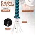 thumbnail image 3 of Uxcell Paracord Parachutes Cord Spool Survival Strong Rope String for Camping and Outdoor Activities Blue/Black, 3 of 7
