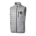 thumbnail image 2 of Men's-Cutter & Buck  Gray LA Galaxy Big & Tall Rainier PrimaLoft Eco Insulated Full-Zip Puffer Vest, 2 of 3