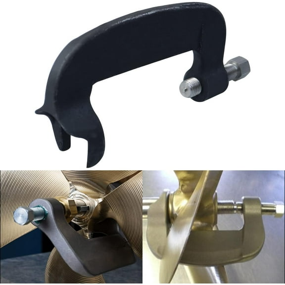 Prop Puller for Ski Wakeboard Surf Propellers, C Clamp Puller Works on 3/4'' to 1-1/8'' Shaft # PULR-PT-POINT