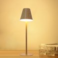 thumbnail image 4 of Luces nocturnas LED Touch Metal Galvanoplastia Inalámbrico para Bar Cafe (F), 4 of 7