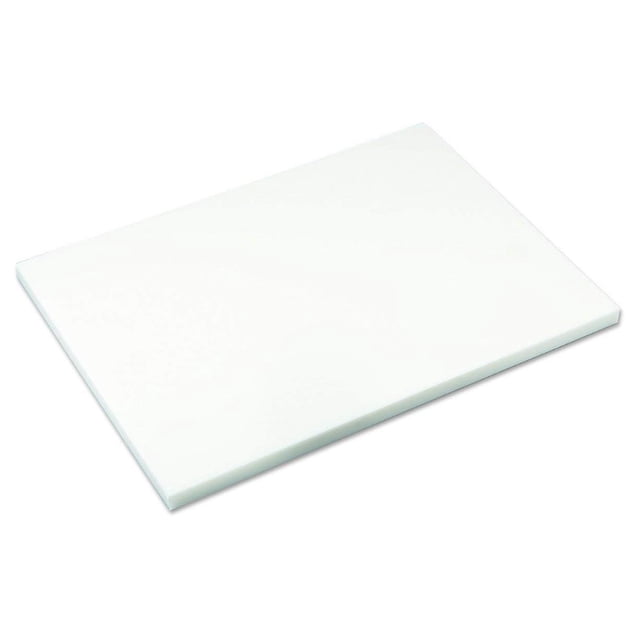 Tabla para Picar Alegacy Densidad Media Color Blanco 15x20x0.5 pulgadas Ideal Quesos Pan y Pastas