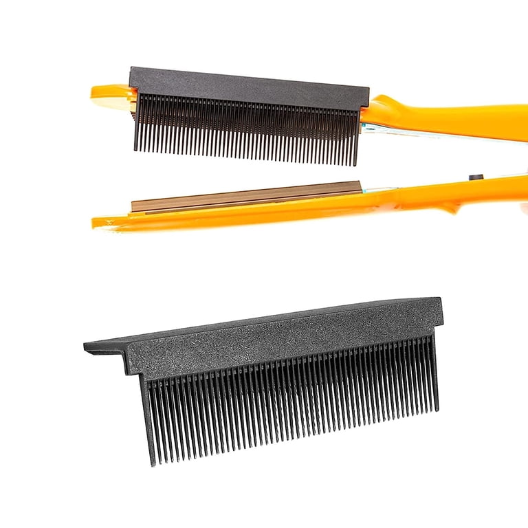 flat spine groomers comb Pet Combs Chris Christensen NTS Staggered 1 1/4 Tooth Buttercomb 6
