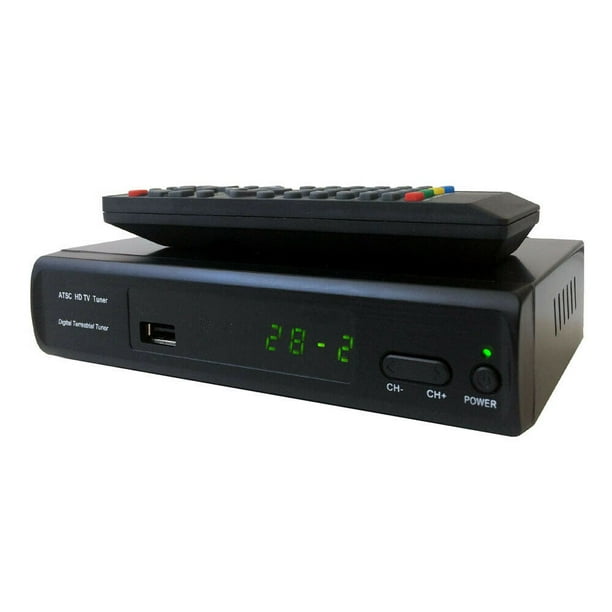 Digital ATSC Antenna Receiver With TV Pause Recording USB Digital Media Playback - Walmart.com