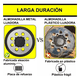 thumbnail image 3 of 2 Bases+respaldo De Velcro Para Lijadora Malubero, Negro Plata, 3 of 5