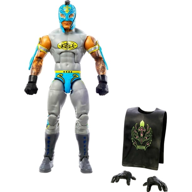 Figura de acción Mattel WWE Elite Collection Rey Mysterio 15 cm