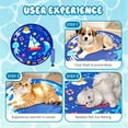 thumbnail image 6 of Water Mat for Cats Dogs, 2025 New Thickened Cat Water Mat with Fish, Pet Cat Water Bed Play Mat, Cool Comfort Water Sensory Playmat for Pet & Kids (A3, 25.6), 6 of 8