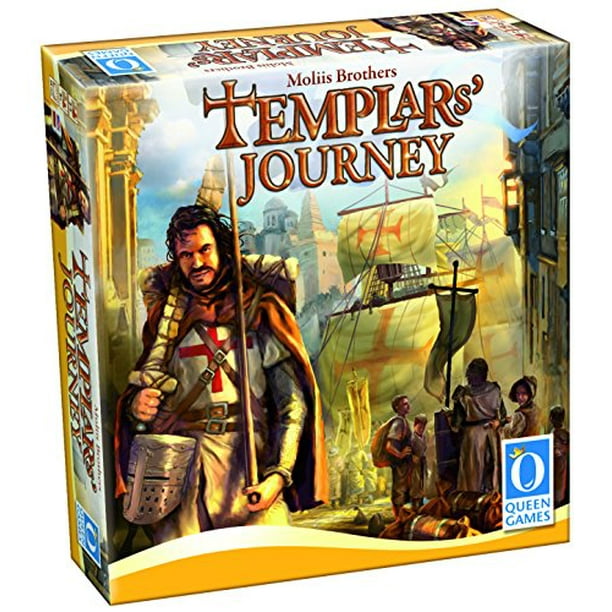 Queen Games Jeu de Plateau de Voyage Templars