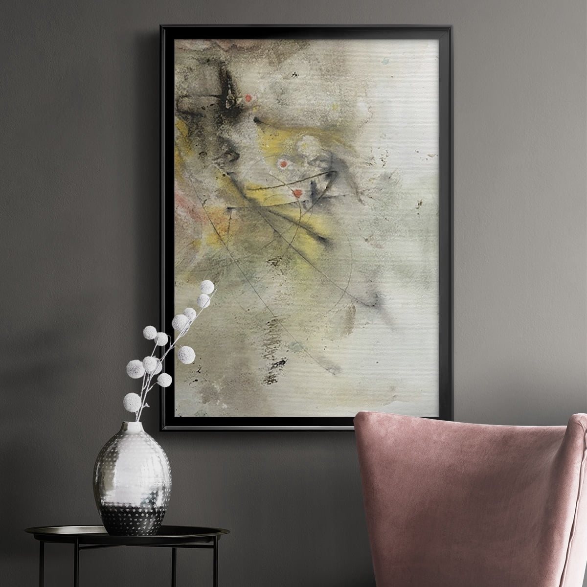 Soft Inspiration II Premium Framed Print, in Gold, Black, or Silver - Ready to Hang