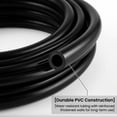 thumbnail image 4 of OrangeFerry Black 3/8-INCH PVC Heavy Duty Rubber Water Hose and Garden Hose, 100 FT Flexible Water Hose with 4 Hose Clamps for Pond, 4 of 9