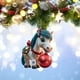 thumbnail image 5 of Lindo colgante plano navideño de acrílico con ponis y sombrero de mago | Adorno para árbol de Navidad | Decoración para ventanas y mesas | Regalo festivo para familiares y amigos, 5 of 5