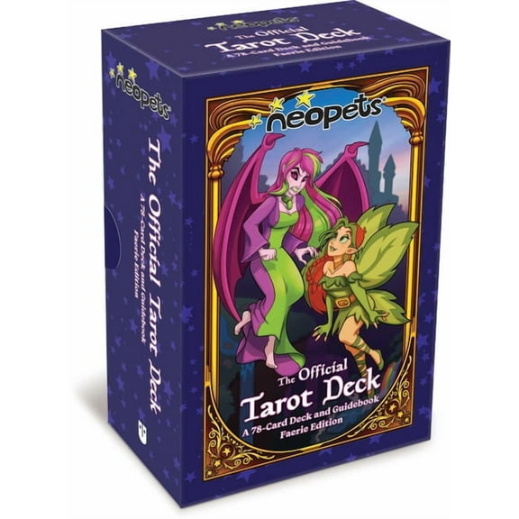 Neopets Neopets: The Official Tarot Deck: A 78-Card Deck and Guidebook, Faerie Edition, (Paperback)