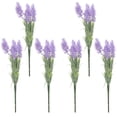thumbnail image 1 of unbranded 6Ud Planta Artificial De Lavanda Simulada En Violeta Para Decorar Estudio O Oficina, 1 of 8