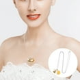thumbnail image 3 of Collar de abeja, collar con dije de panal, collar con colgante, collar para mujer, Kewelry, 3 of 6