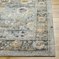 thumbnail image 4 of Mark&Day Area Rugs, 3x7 Kaelee Traditional Light Gray/Dark Blue Runner Area Rug, Grey Yellow Ivory Carpet for Hallway, Kitchen, Bedroom or Living Room (2'8" x 7'3" Runner), 4 of 9