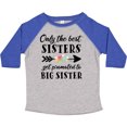 thumbnail image 3 of Inktastic Only the Best Sisters Get Promoted to Big Sister Boys or Girls Toddler T-Shirt, 3 of 5