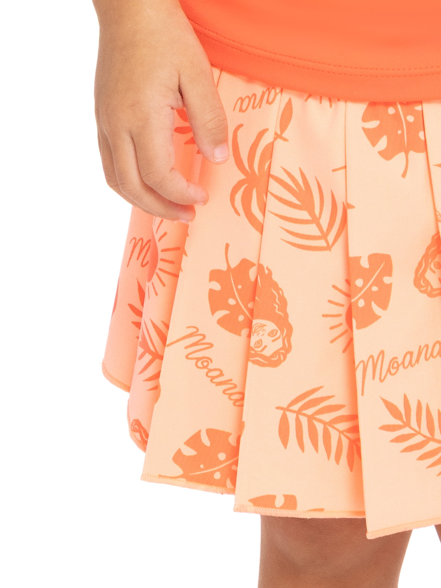Moana Toddler Girls Active Tank Top and Pleated Skort Set, 2-Piece, Sizes 12M-3T