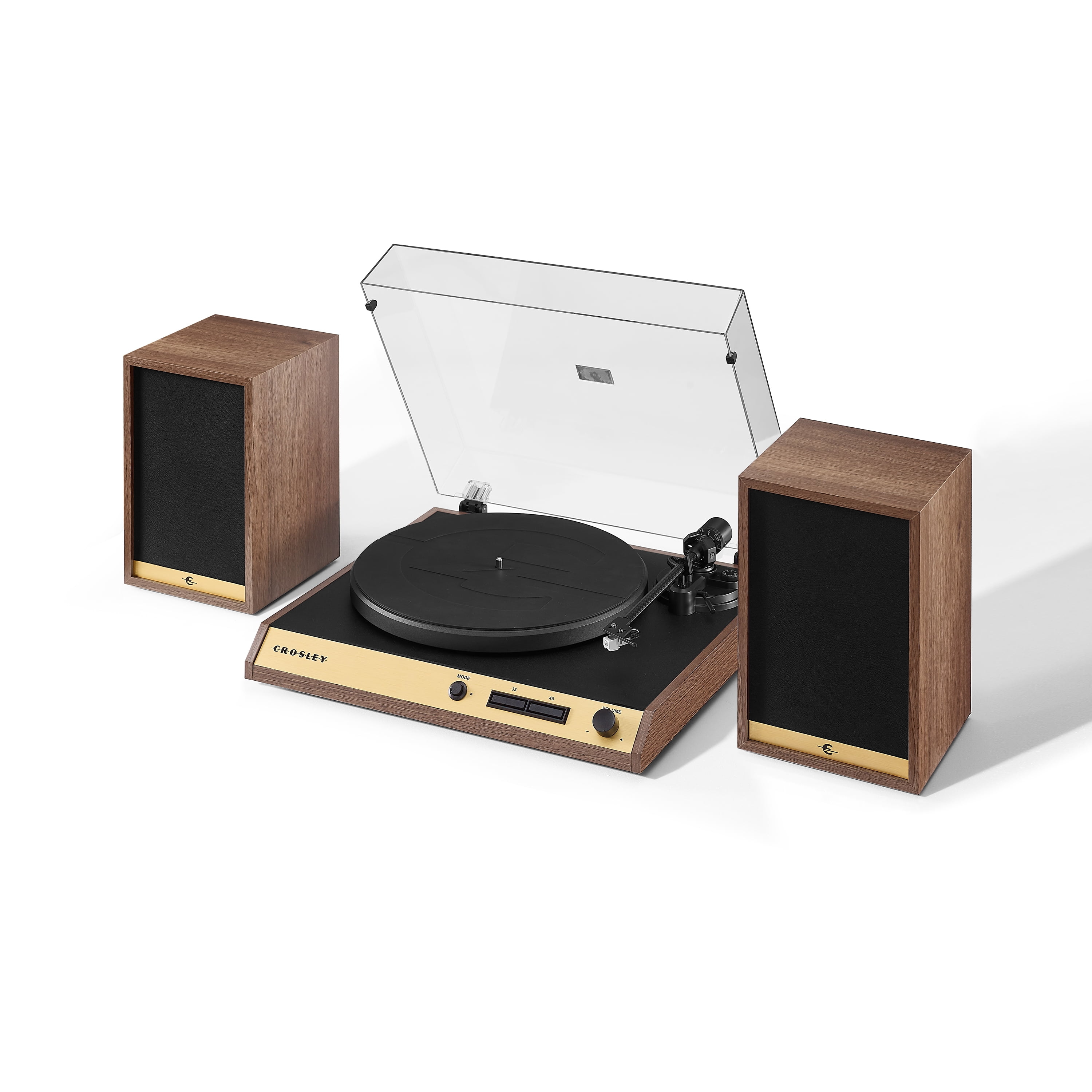 Jensen JMC-1250 BT 3-Speed Turntable with Bluetooth, 3 CD Jensen JMC-1250 BT 3-Speed Turntable with Bluetooth, 3 CD
