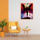 thumbnail image 4 of Cuadros Decorativos Pintura en lienzo de ángel oscuro, pintura al óleo sin marco por números, Kit de carteles de arte de pared Likrtyny embutido en tela, 4 of 9