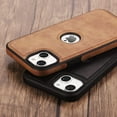 thumbnail image 6 of Allytech for Apple iPhone 13 Pro Max Case Luxury Leather Business Vintage Slim Non-Slip Soft Grip Shockproof Protective Cover, Brown, 6 of 6