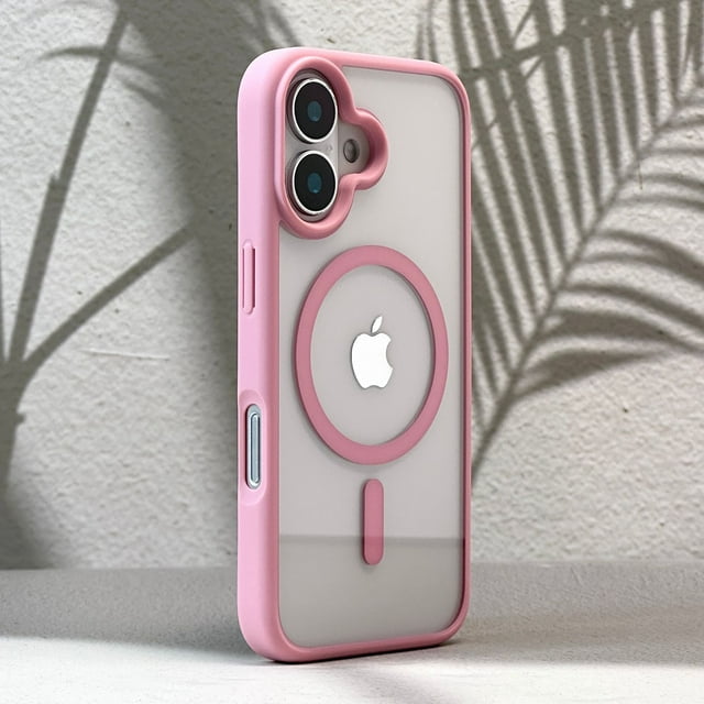 Suitable For Apple 16ProMax Transparent Mobile Phone Case, High Permeability Magnetic Acrylic IPhone16 Protective Cover-Vinsniv