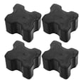 thumbnail image 3 of 4pcs Heavy Duty Rubber Coil Spring Booster Kit Adjustable Coil Over Spacer Suitable For 1-1.5 Inch Coil Springs Car Suspension Lift Tool, 3 of 5
