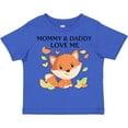 thumbnail image 3 of Inktastic Mommy and Daddy Love Me- Little Fox Boys or Girls Toddler T-Shirt, 3 of 5