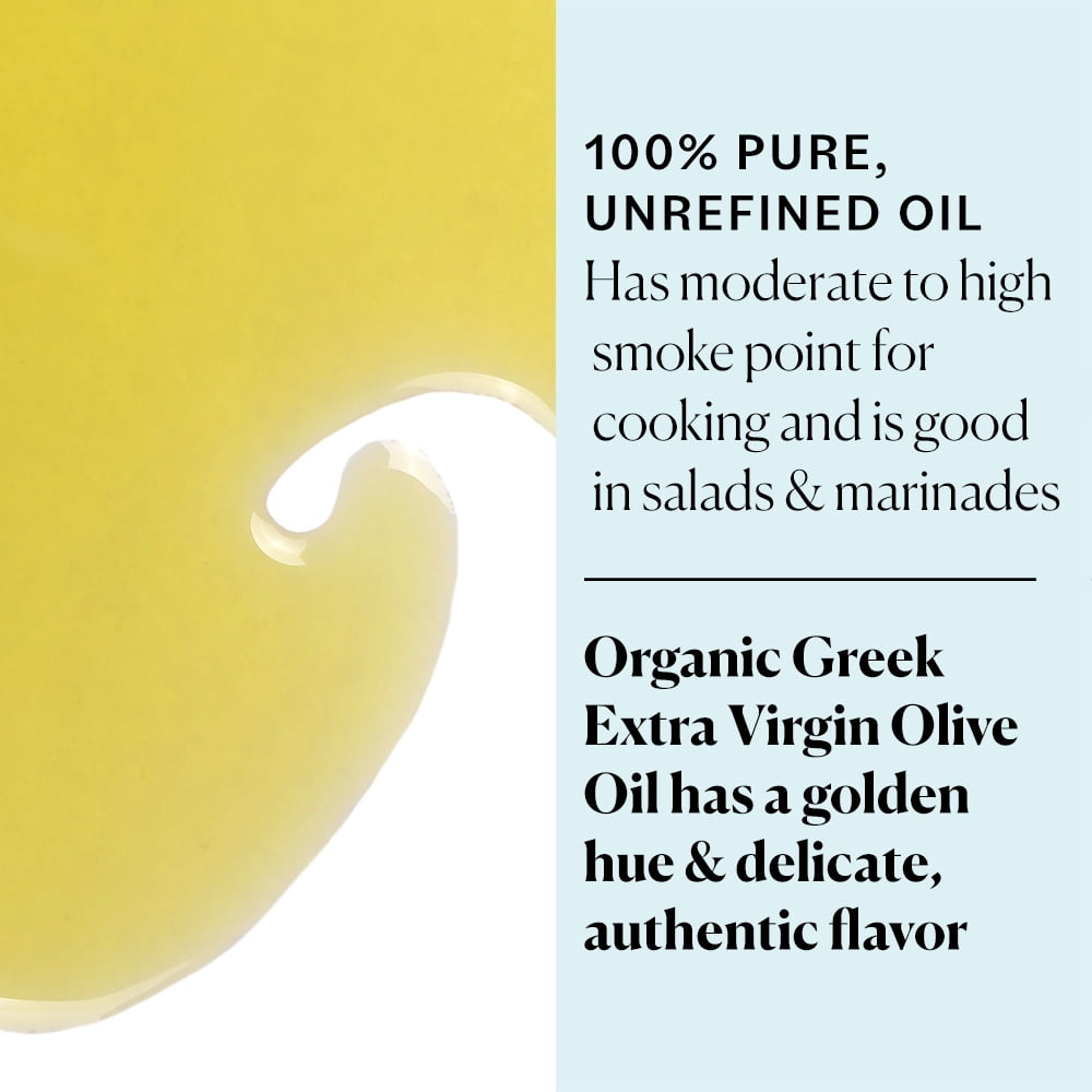 (3 pack) Sky Organics Organic Greek Extra Virgin Olive Oil for Cooking, 16.9 fl oz