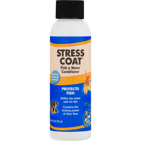 API Stress Coat, Aquarium Water Conditioner, 4 oz
