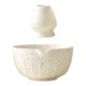 thumbnail image 4 of 2 cuencos para té matcha con soporte para batidor, accesorios de regalo fáciles de limpiar. Blanco, 4 of 9