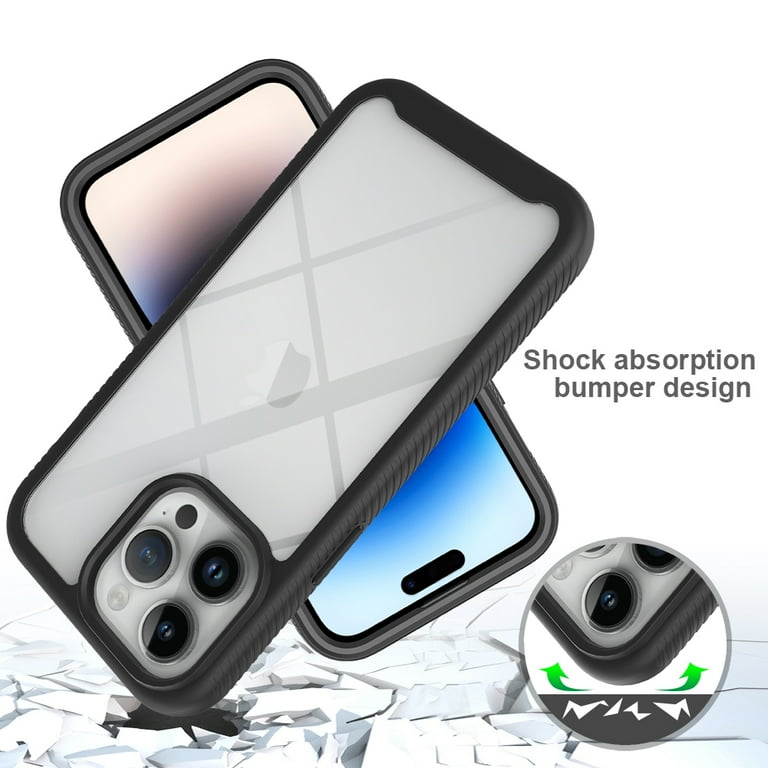 TECH CIRCLE Case For iPhone 15 Pro Max,Full Body Heavy Duty