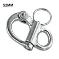 thumbnail image 1 of Stainless Steel Fixed Bail Quick Release Snap Shackle for Yacht Diving Kayak, 1 of 10