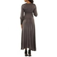 thumbnail image 3 of Women's Long Sleeve Empire Maxi Dress, 3 of 4
