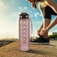 thumbnail image 5 of Botella de agua motivacional de 940 ml, sin BPA, a prueba de fugas, deportiva de boca ancha con tapa abatible de un solo clic | Gran capacidad, apertura de expulsión con presión | Rastreador de, 5 of 5