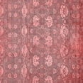 thumbnail image 1 of Ahgly Company Indoor Square Abstract Red Modern Area Rugs, 5' Square, 1 of 4